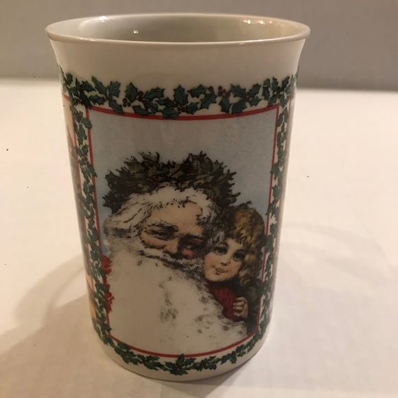 Set Of 2 “Merry Christmas” Mugs By Dunoon 4” Tall Made In Scotland - Picture 9 of 13
